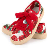 Thumbnail for your product : MonnaLisa Printed sneakers