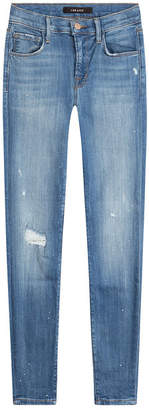 J Brand Distressed Skinny Jeans