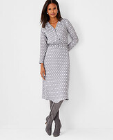Thumbnail for your product : Ann Taylor Mystic Floral Belted Midi Dress
