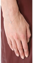 Thumbnail for your product : ginette_ny Mini Diamond Lotus Bracelet
