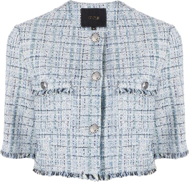 Shop Maje Vitalo Tailored Tweed Jacket