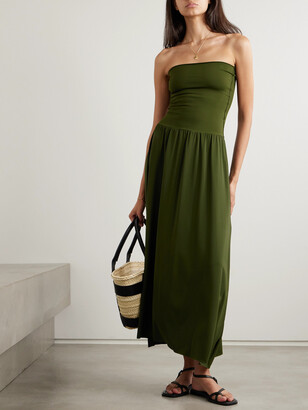 【ERES】oda strapless stretch-jersey maxi ドレス ERES Oda strapless stretch-jersey maxi dress | NET-A-PORTER