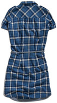 Thumbnail for your product : Timeout Iceland Blue Plaid Tie-Waist Dress