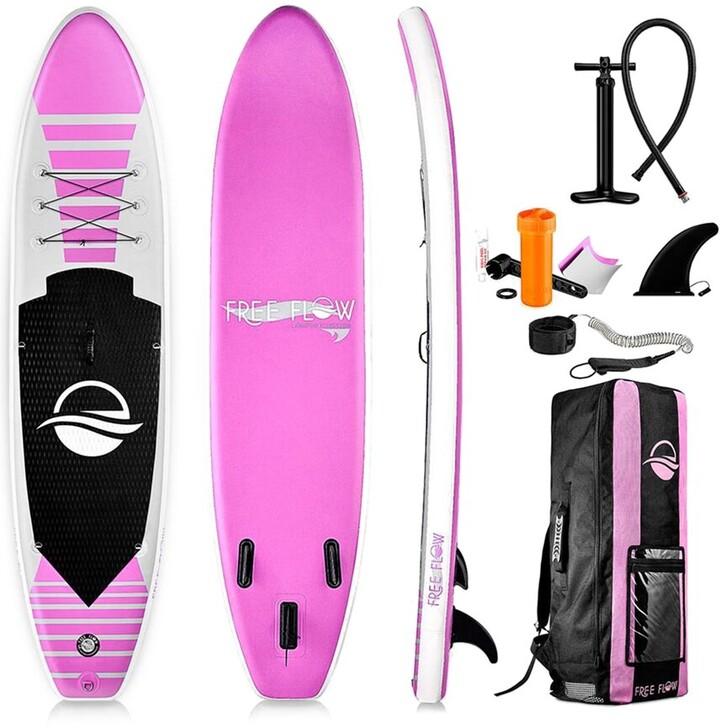 Serenelife Pink Free Flow Inflatable Stand Up Paddle Board - Shopstyle  Workout Accessories