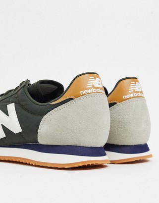 new balance 720 trainers in dark green