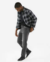 Thumbnail for your product : Express Classic Straight Gray 100% Cotton Jeans