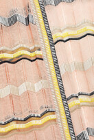 Thumbnail for your product : M Missoni Striped Crochet-knit Cotton-blend Cardigan
