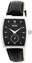 Thumbnail for your product : HUGO BOSS Men's HB300 Black Dial Croco Strap Watch