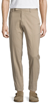 Thumbnail for your product : Fendi Cotton 5-Pocket Flat Front Trousers