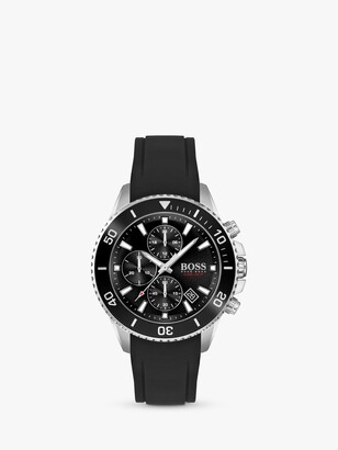 hugo boss rubber strap