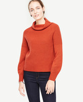 Thumbnail for your product : Ann Taylor Cashmere Ribbed Turtleneck Sweater
