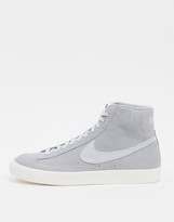 nike high tops grey