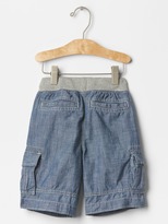 Thumbnail for your product : Gap 1969 Pull-On Chambray Cargo Shorts