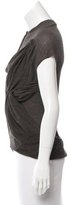 Thumbnail for your product : Yigal Azrouel Draped Sleeveless Top