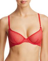Thumbnail for your product : L'Agent by Agent Provocateur Addie Unlined Underwire Plunge Bra