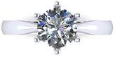 Thumbnail for your product : Moissanite Paldium 1 Carat Solitaire Ring