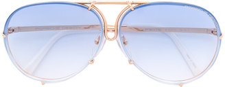 Porsche Design round frame sunglasses