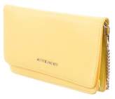 Thumbnail for your product : Givenchy Leather Flap Wallet-On-Chain