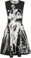 Thumbnail for your product : Alexander McQueen Black Viscose-silk Blend Dress