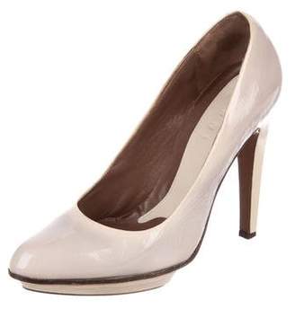 Marni Patent Leather Pointed-Toe Pumps
