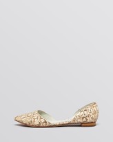 Thumbnail for your product : Alice + Olivia Pointed Toe Flats - Hilary d'Orsay