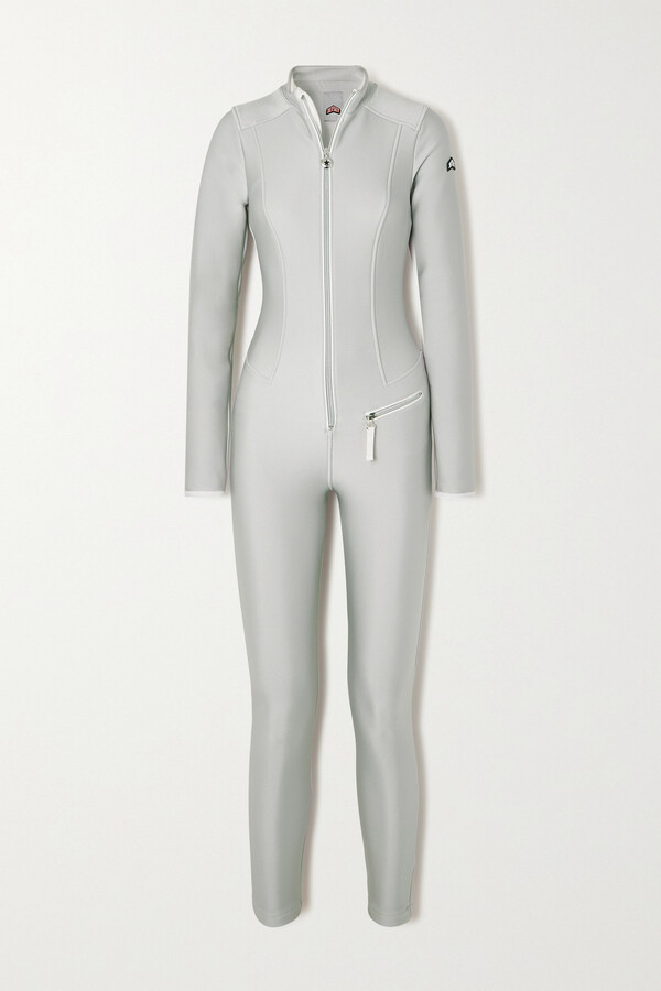 Jet Set Racer Glam Metallic Ski Suit - Silver - ShopStyle Pants