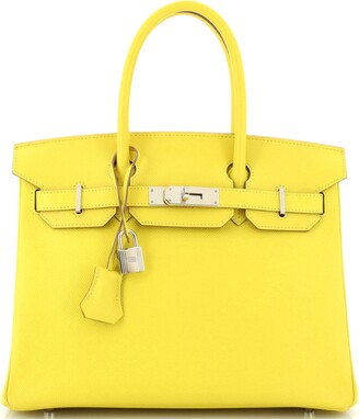 Hermès Picotin Yellow Leather ref.253979 - Joli Closet