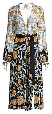 Alice McCall Women's Everything Floral Paisley Peasant Jumpsuit