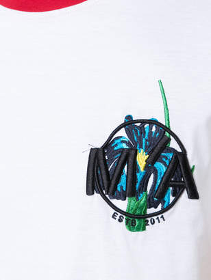 Marques Almeida embroidered logo T-shirt
