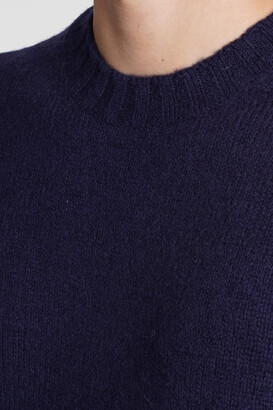 Ballantyne Knitwear In Blue Wool