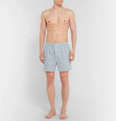 Thumbnail for your product : Zimmerli Metropolitan Printed Cotton-Poplin Boxer Shorts