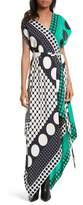 Thumbnail for your product : Diane von Furstenberg Asymmetrical Scarf Maxi Dress