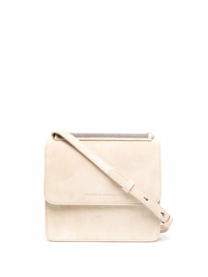 brunello cucinelli crossbody bolsa
