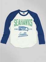 Thumbnail for your product : Junk Food Clothing Kids Boys Nfl Seattle Seahawks Raglan