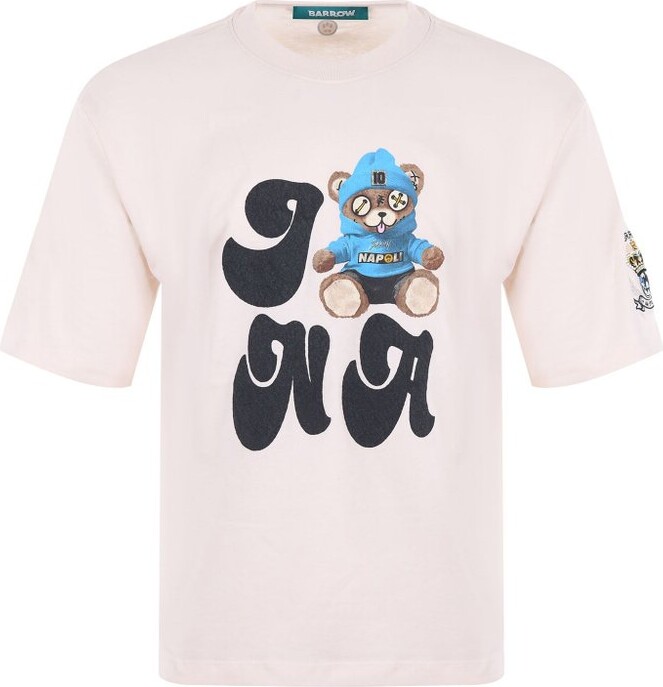 BARROW Printed Crew Neck T-Shirt