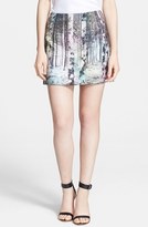 Thumbnail for your product : Tibi 'Enchanted Forest' Print Miniskirt