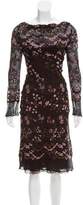 Thumbnail for your product : Collette Dinnigan Embroidered Mohair Dress