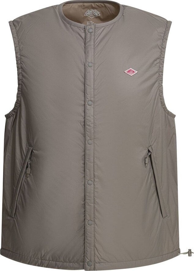 Danton Quilted Collarless Down Jacket