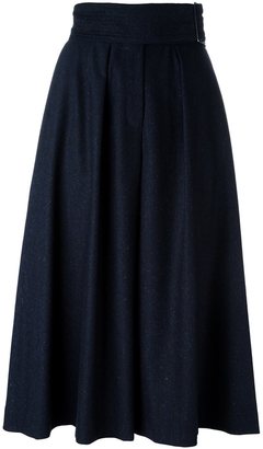 Cacharel pleated wide leg short trousers