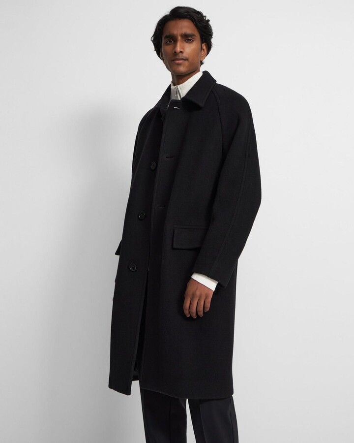 theory men's wool coats & jackets