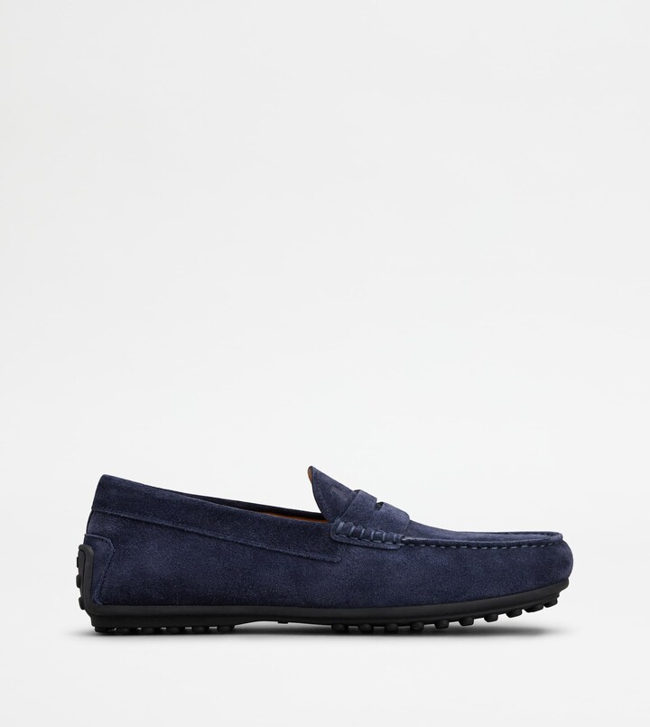 Tod's City Gommino Loafers in Suede