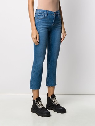 J Brand Alana mid-rise cropped jeans‎