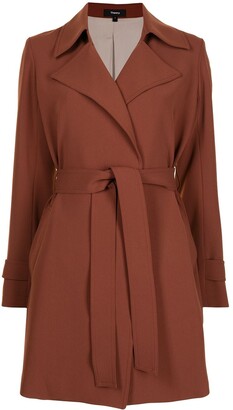 Theory Belted Wrap Coat