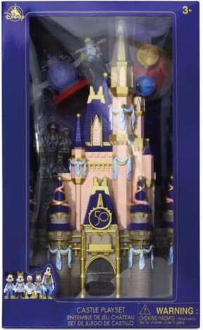 I Love Characters Disney Parks Cinderella Castle Light-Up Play Set 50th Anniversary Celebration Edition