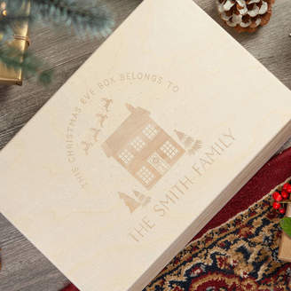 Keepsake norma&dorothy Christmas Eve Box Personalised Family Christmas House