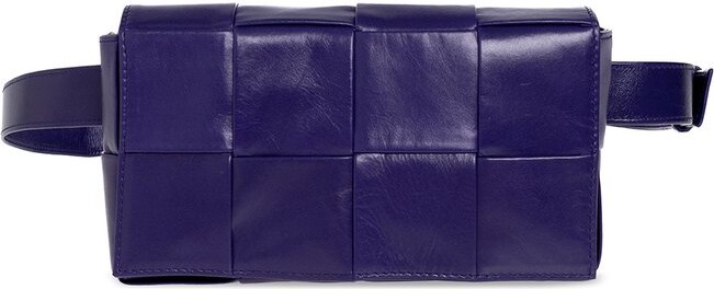 Bottega Veneta Mini Cassette Belt Bag in Black for Men