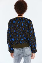 Thumbnail for your product : Ecote Brushed Leopard Crew-Neck Sweater