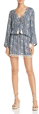 turquoise swim cover up