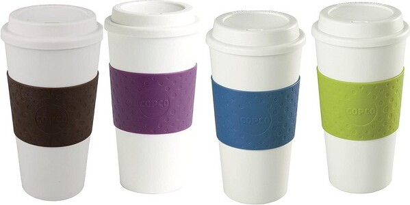 Copco Desktop Stainless Steel Coffee Mug, 16-Ounce