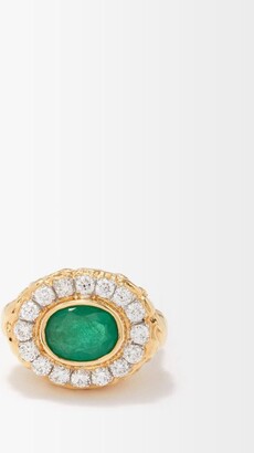 oxide jewellery on lehenga